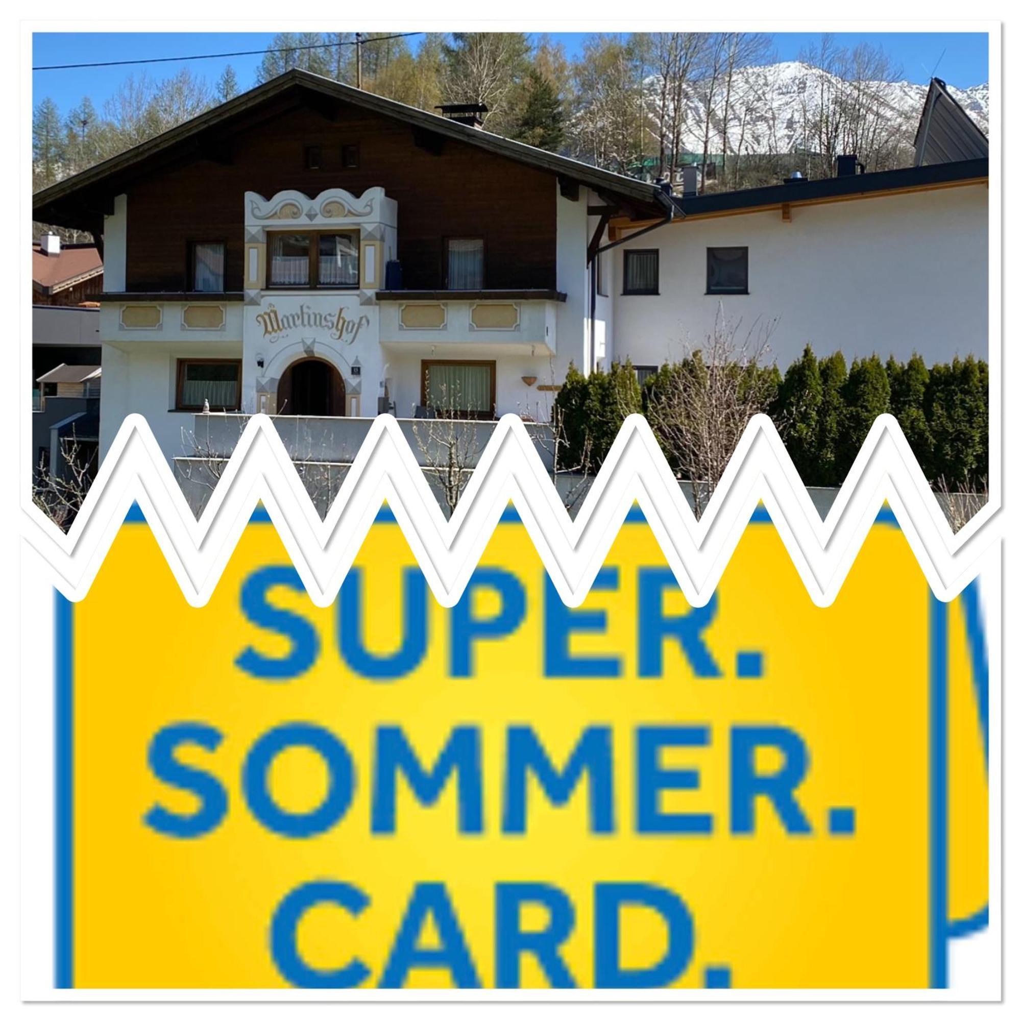 Martinshof Ladis Inklusive Super Sommercard Sommerseilbahnticket Eksteriør billede